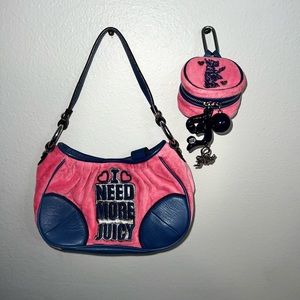 Juicy couture vintage Y2k bag/purse set